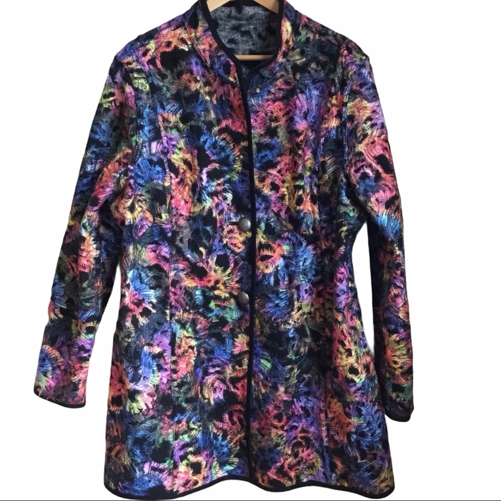 Trimdin Multi Feather Reversible Artisan Jacket
